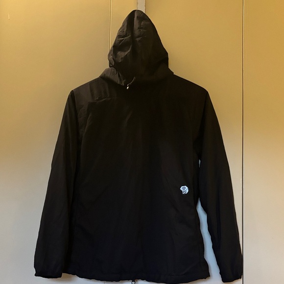 Mountain Hardwear Women’s Black Kor Air Shell Hoody Jacket Medium - Picture 11 of 14